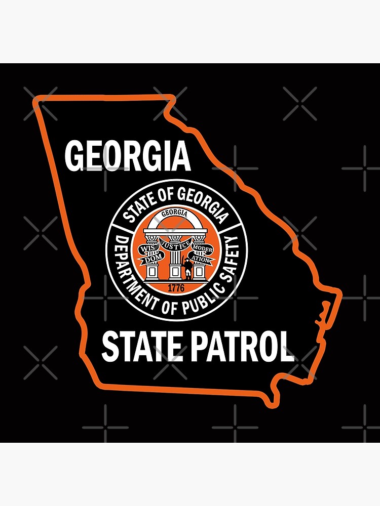 Georgia State Patrol - Trooper - Police - patch - badge- shield