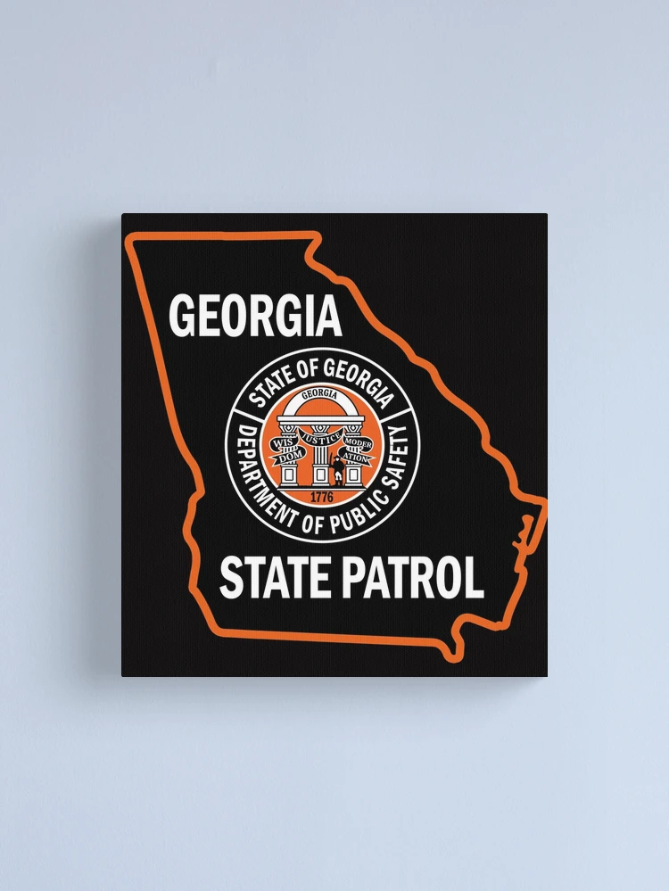 U.S. State of Georgia PATROL TROOPER ストア Police Officer 実物バッジ・１点物