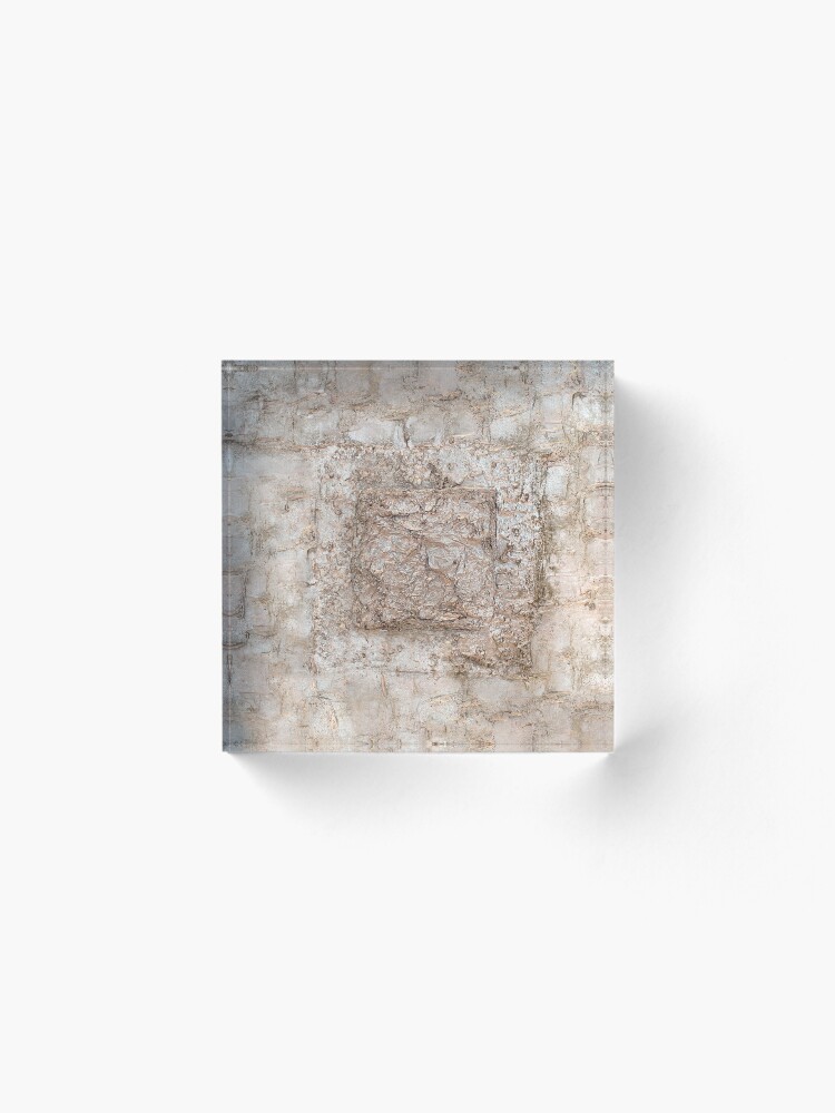 Alternate view of Mixed Media Abstract 2 Acrylic Block