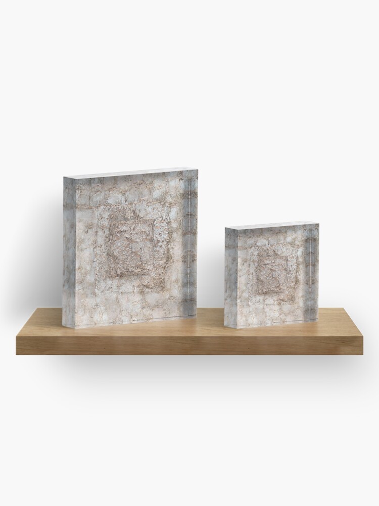 Alternate view of Mixed Media Abstract 2 Acrylic Block