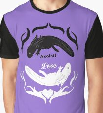 Axolotl Love Graphic T-Shirt