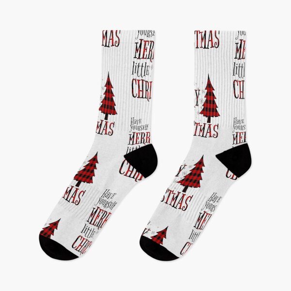 Item preview, Have Yourself A Merry Little Christmas Plaid Christmas Tree designed and sold by uFit.