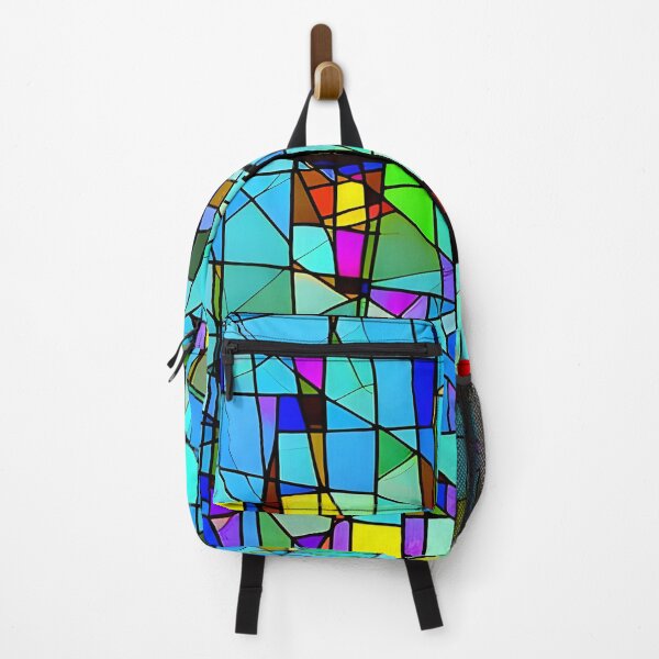 Item preview, Bright Stained Glass Abstraction designed and sold by IlluminatedPage.