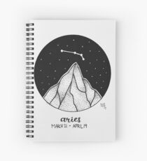 Aries Spiral Notebook