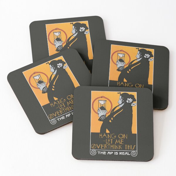 Item preview, Hang On - Let Me Overthink This (on dark) designed and sold by geekyT.