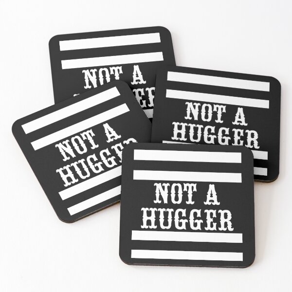 Item preview, Not a hugger - don't touch me - introvert designed and sold by EvergreenWhimsy.