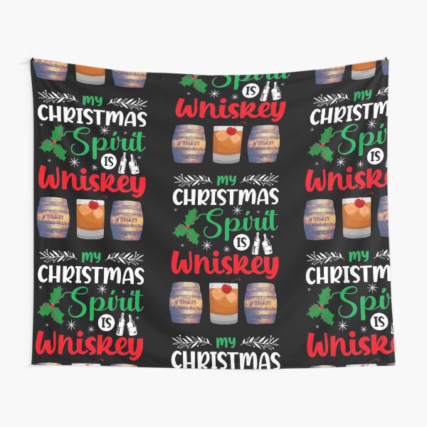 Item preview, My Christmas Spirit Is Whiskey  designed and sold by WoodburyLake.