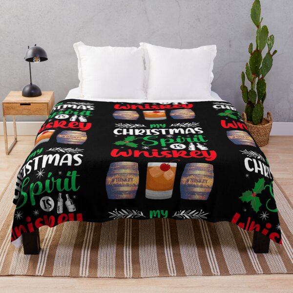 Item preview, My Christmas Spirit Is Whiskey  designed and sold by WoodburyLake.