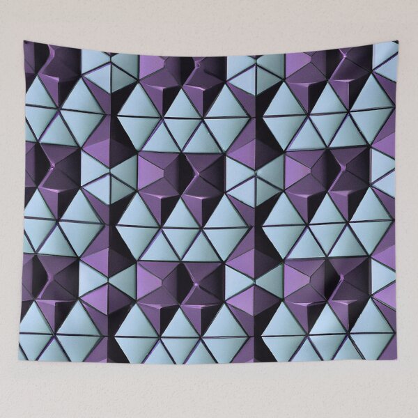 Artikelvorschau, Purple and Teal Pattern entworfen und verkauft von Bakesales.