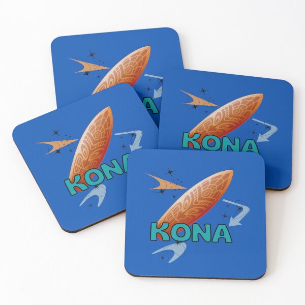 Item preview, KONA Tiki Surfboard Mid Century Hawaii designed and sold by Kona Linda.