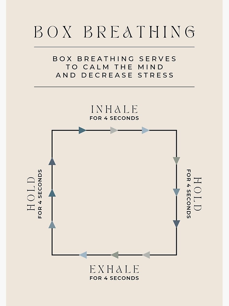 Box Breathing Meditation Technique for Stress & Anxiety (Square breathing)