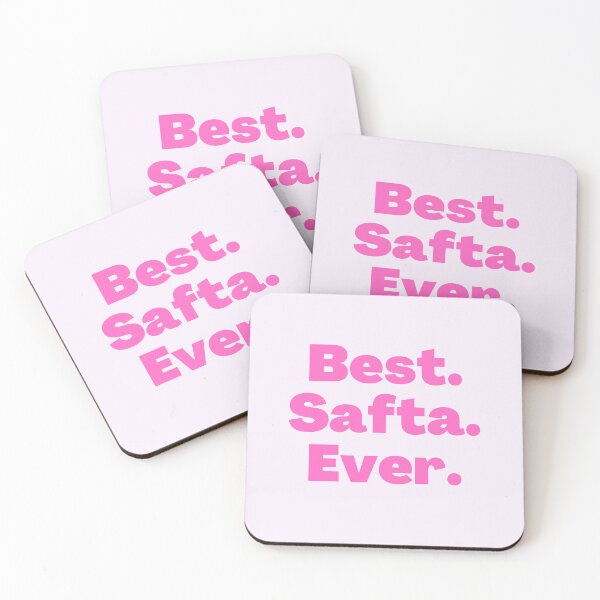 Item preview, Best Safta Ever pink designed and sold by NJGDesigns.