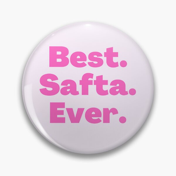 Item preview, Best Safta Ever pink designed and sold by NJGDesigns.