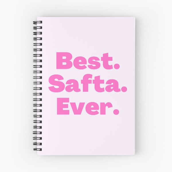 Item preview, Best Safta Ever pink designed and sold by NJGDesigns.
