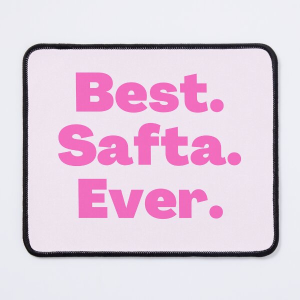 Item preview, Best Safta Ever pink designed and sold by NJGDesigns.