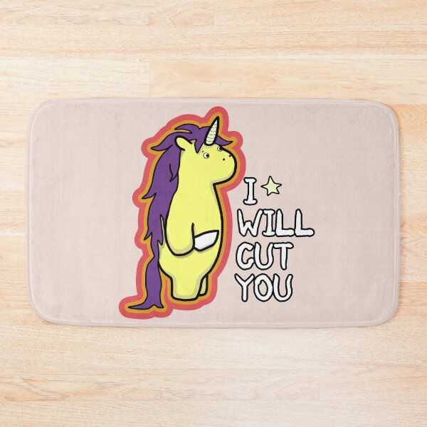Item preview, I Will Cut You - Stabby Stab The Unicorn designed and sold by ViewerEqualsPhoton.
