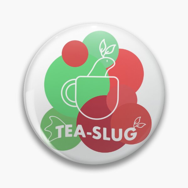 Item preview, Sea Slug Tea Slug / for tea lovers/ green and red designed and sold by Scribble-LeviJo.