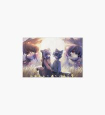 Les enfants loups Ame et Yuki Art Board