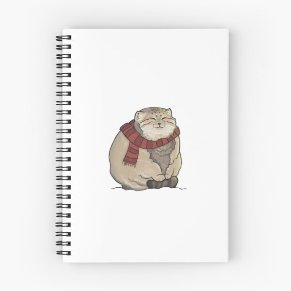 Item preview, Pallas's Cat Wearing a Scarf designed and sold by jemidoesart.
