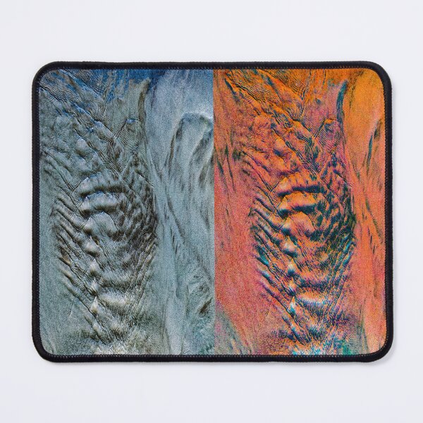 Item preview, Abstract tideway faces in blue red Diptych designed and sold by kall3bu.