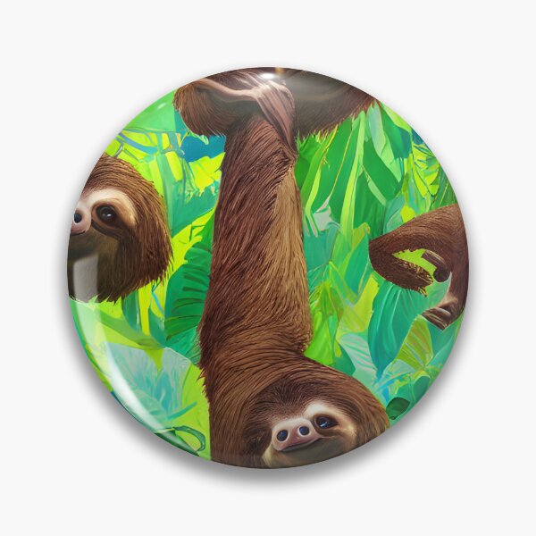 Item preview, Sloths in the jungle  designed and sold by deville13.