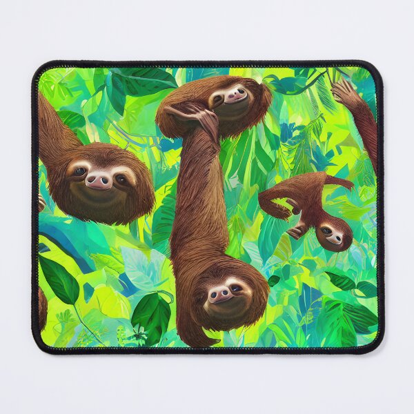 Item preview, Sloths in the jungle  designed and sold by deville13.