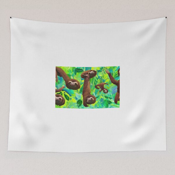 Item preview, Sloths in the jungle  designed and sold by deville13.