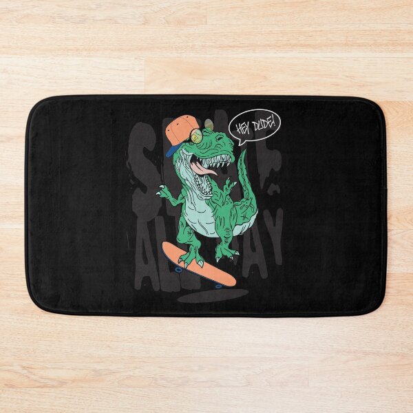 Item preview, Hey Dude Skate All Day Cool Funny Dino designed and sold by zoripet Store.