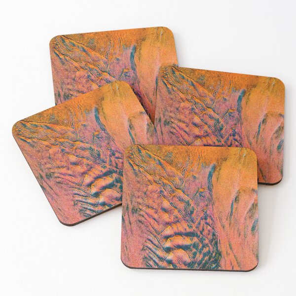 Item preview, Abstract tideway faces in red designed and sold by kall3bu.