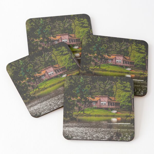 Artikelvorschau, Nettes Haus am See entworfen und verkauft von Stevens-Prints.