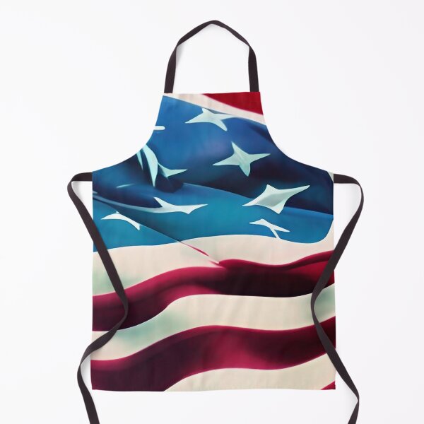 Item preview, American Flag - Red White and Blue with Bald Eagle Design Illustration designed and sold by deniselynnimage.
