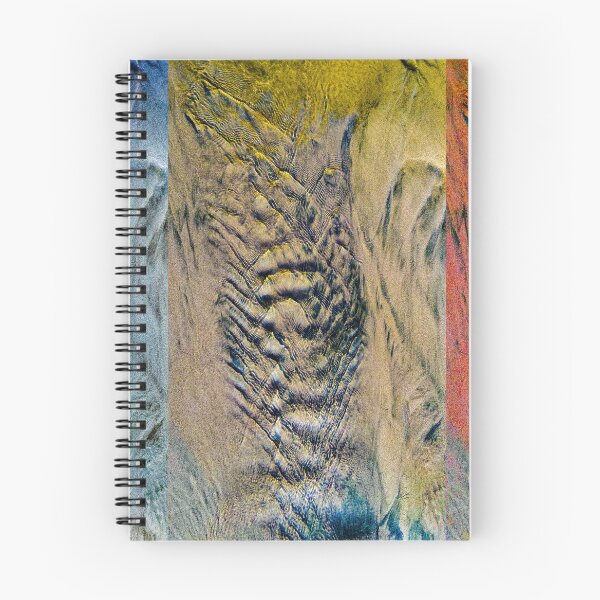 Item preview, Abstract tideway faces in blue yellow red Triptych designed and sold by kall3bu.