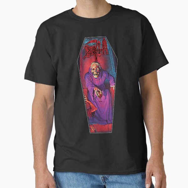 Item preview, Death Scream Bloody Gore Zombie Skeleton Coffin designed and sold by Pus Fan.