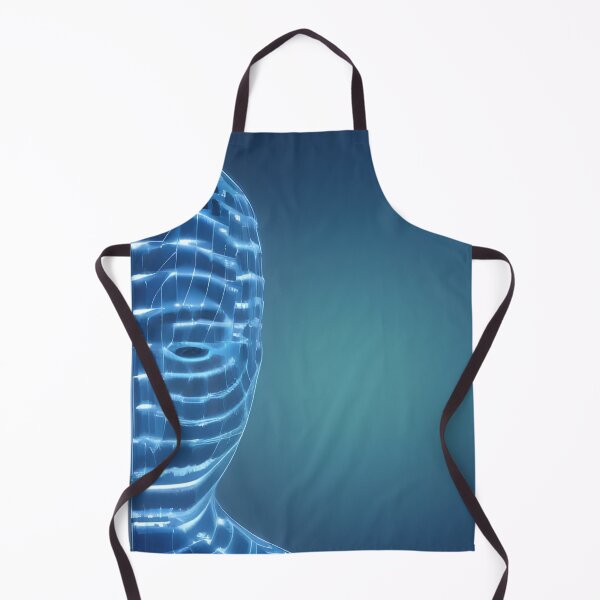 Item preview, half robot l Half AI designed and sold by Devin Farinsky.