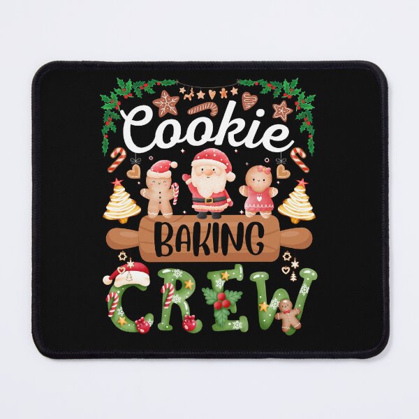 Item preview, Christmas Cookie Baking Crew Gingerbread Santa Team Baker designed and sold by Moremonclub.