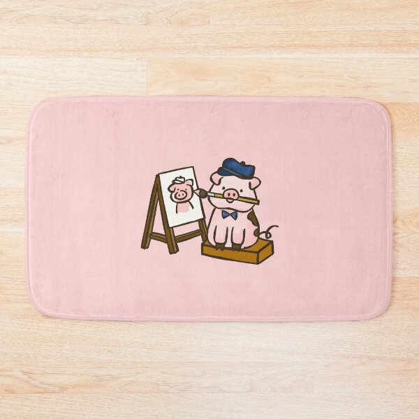 Item preview, funny pig self portrait designed and sold by Sophieeeeehu.