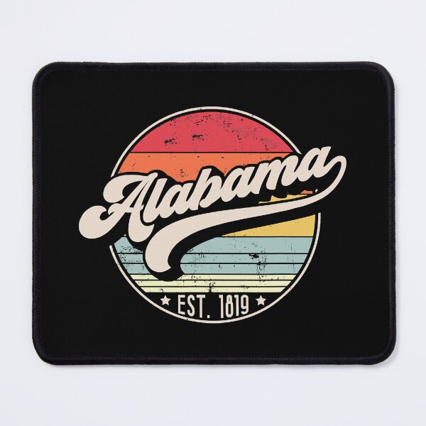 Item preview, Retro Alabama Home State AL Cool 70s Style Sunset designed and sold by JackSadowski.
