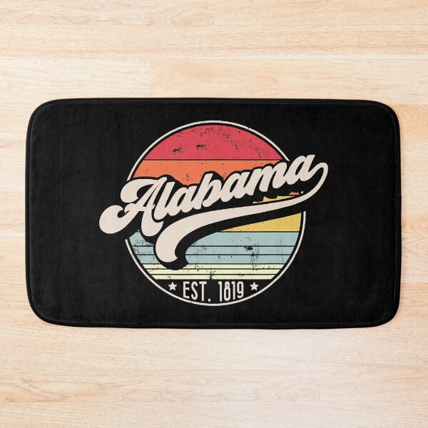 Item preview, Retro Alabama Home State AL Cool 70s Style Sunset designed and sold by JackSadowski.