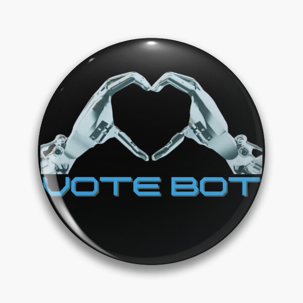 Item preview, Vote Bot funny artificial intelligence designed and sold by reka88.