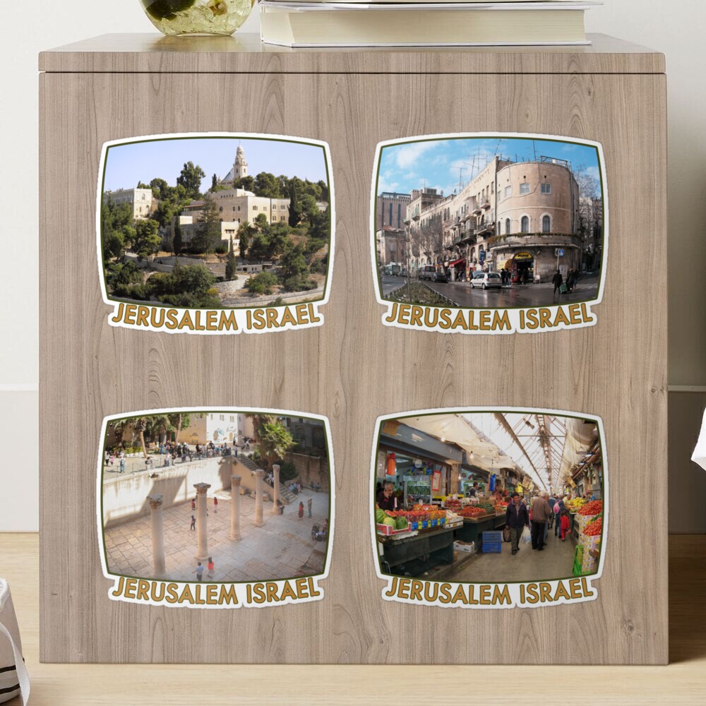 Israel, Jerusalem - Sticker Pack. Sticker