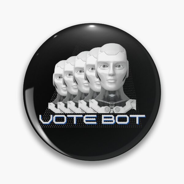 Item preview, Vote bot funny artificial intelligence designed and sold by reka88.