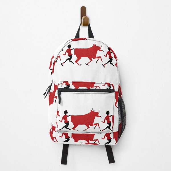Item preview, Abstract person running with the bulls in Spain. designed and sold by liana campbell.