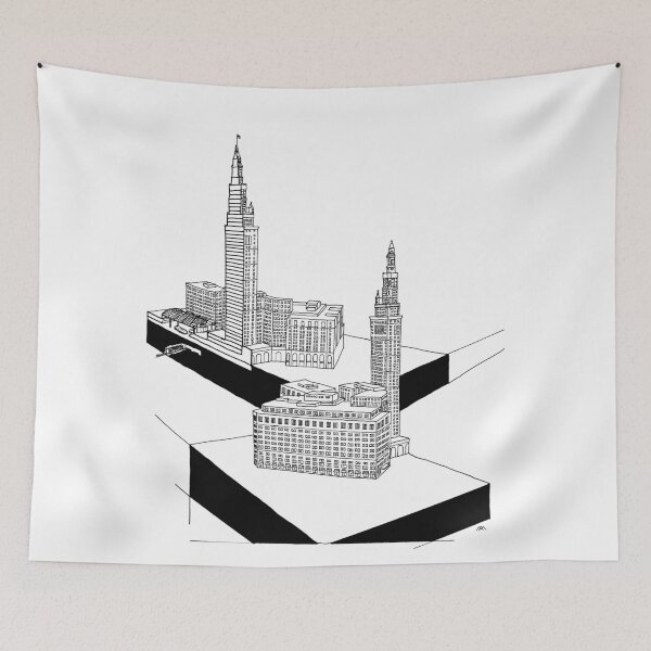 Item preview, Split Terminal Tower designed and sold by Mark Augustine.