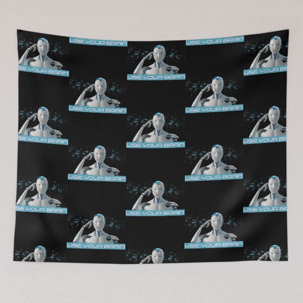 Item preview, Use your brain funny artificial intelligence designed and sold by reka88.