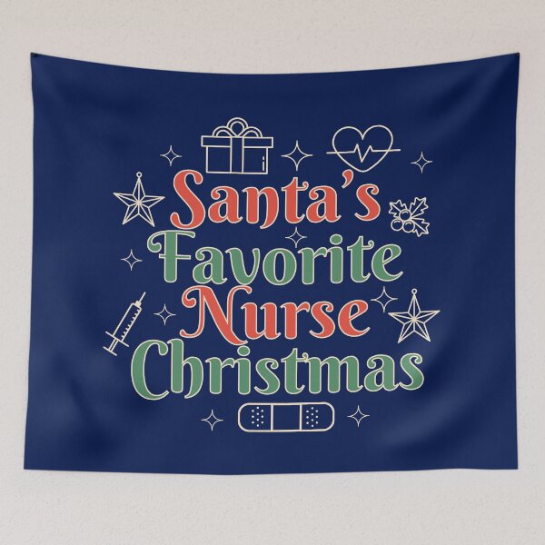 Item preview, Santa’s Favourite Nurse Christmas designed and sold by KaylaStudio.
