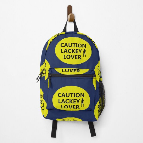 Item preview, Copy of CAUTION LACKEY LOVER industrial style sign designed and sold by lobodelnoir.