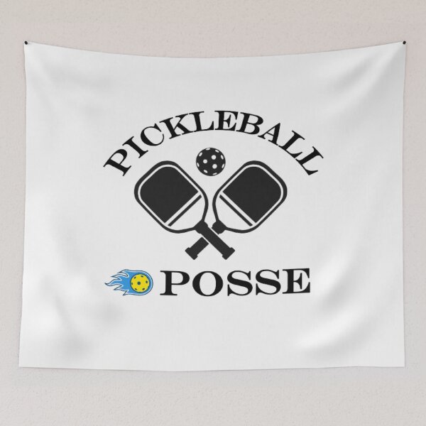 Item preview, pickleball posse funny/lovers/player/coolgreat sayings designed and sold by 4you-shop.