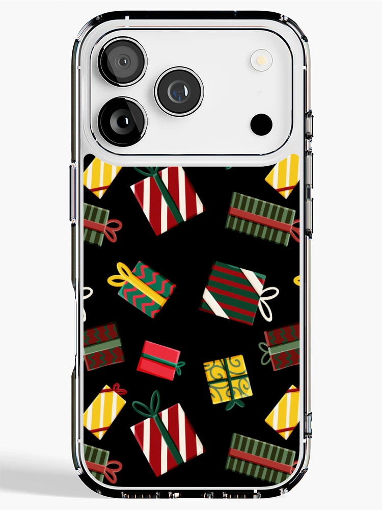 Thumbnail 1 of 5, iPhone Case, Present Pattern designed and sold by MakerOfPaper.