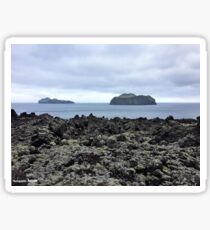 Eldfell Lava flow Sticker