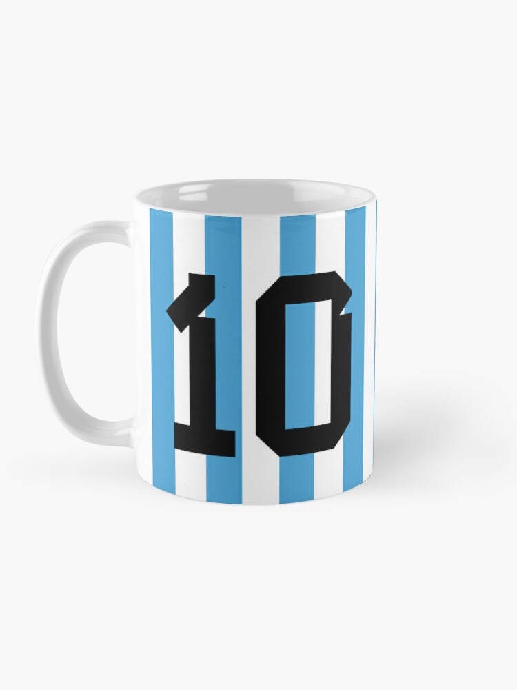 Taza Camiseta Messi Coffee Mug Tea Cup Lionel Messi 10 Design - Ceramic Cup  Printed On Both